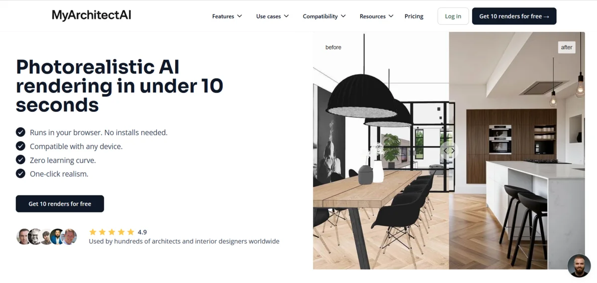 нейросеть My Architect AI