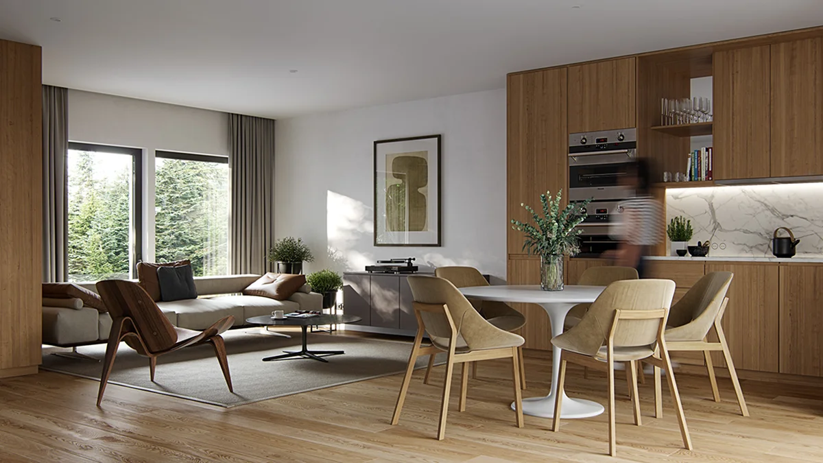 Визуализация интерьера